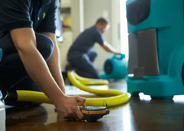water damage restoration service Roff